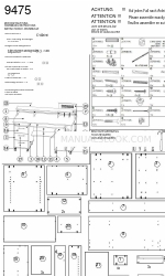 ASKO-NÁBYTEK 9475 Instruções de montagem