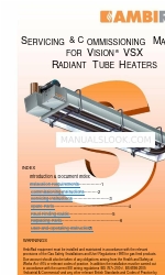Ambirad Vision VSX Manual de manutenção e colocação em funcionamento