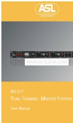 ASL INTERCOM BS 217 Посібник користувача