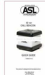 ASL INTERCOM IS 141 Manuale rapido