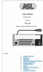 ASL INTERCOM PS 130 Manuale d'uso