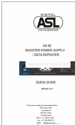 ASL INTERCOM DS 85 Короткий посібник