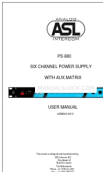 ASL INTERCOM PS 680 Посібник користувача