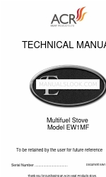 ACR Electronics Earlswood EW1MF 기술 매뉴얼