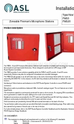 ASL INTERCOM FMS20 Manuale di installazione