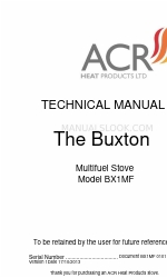 ACR Electronics The Buxton BX1MF Technisch handboek