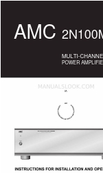 AMC 2N100MKII Series Manual de instruções de instalação e funcionamento