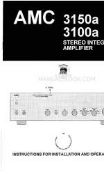 AMC 3100a Gebruikershandleiding