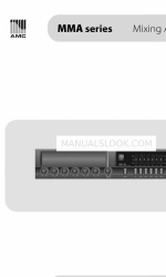 AMC MMA-240 Gebruikershandleiding