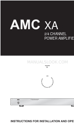 AMC XA Handleiding voor installatie en gebruik