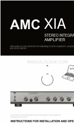 AMC XIA Manual de instruções de instalação e funcionamento