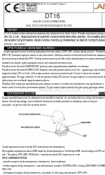 AMC DT16 Installationsanleitung Handbuch