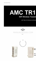 AMC WiFi Wireless Transmitter TR1a Anweisungen für Installation und Betrieb Handbuch