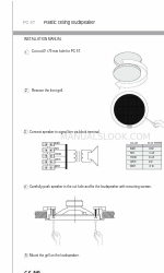 AMC PC 5T Manual de instalação