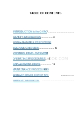 FLO-DYNAMICS C-VAC3 Manual