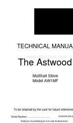 ACR Heat Products The Astwood AW1MF Podręcznik techniczny