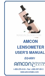 AMCON EQ-6001 Kullanıcı Kılavuzu