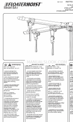 FLOATERHOIST BA1 Manual de instruções