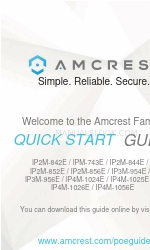 Amcrest IP2M-842E Skrócona instrukcja obsługi