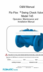 Flomatic Flo-Flex 745 マニュアル