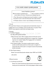 Flomatic FCEL Bedieningshandleiding