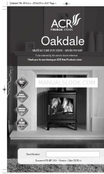 ACR STOVES Oakdale FB1MF Техническое руководство