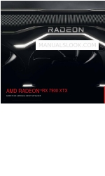 AMD RADEON RX 7900 XTX Handbuch zur Schnelleinrichtung