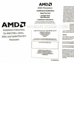 AMD AM4 Manual de instrucciones de instalación