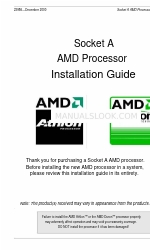 AMD Athlon Installation Manual