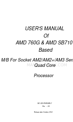 AMD 760G Manual do utilizador