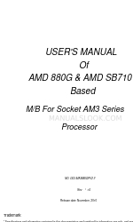 AMD SB710 Manuel de l'utilisateur