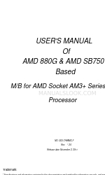 AMD SB750 User Manual