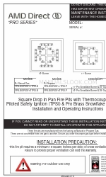 AMD DIrect FPB-26SPSSF18TPSI-N Installation And Operating Instructions Manual