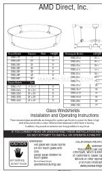 AMD DIrect GWS-2917 Installation And Operating Instructions Manual