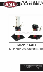 AME 14400 Gebruiksaanwijzing & onderdelenoverzicht
