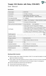 CO2 Meter TON-0007 Manuel de l'utilisateur