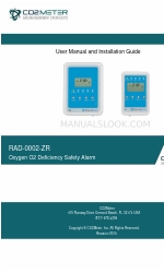 CO2 Meter RAD-0002-ZR Manuel d'utilisation et d'installation