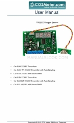 CO2 Meter TR250Z Руководство пользователя