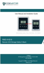 CO2 Meter RAD-0102-6 Посібник користувача та інструкція з монтажу