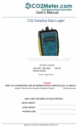 Co2meter CM-0001 Manual do utilizador