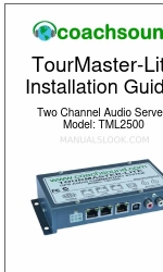 Coachsound TourMaster-Lite TML2500 インストレーション・マニュアル