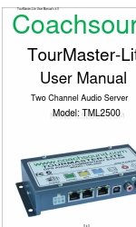 Coachsound TourMaster-Lite TML2500 ユーザーマニュアル