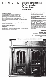 Coalbrookdale Freestanding Severn Stove with Boiler Betriebsanleitung