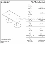 Coalesse Bix Table Инструкции по установке