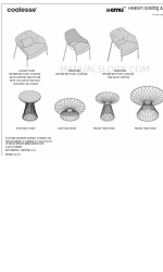 Coalesse emu Heaven Seating & Table Cushion Instrukcja instalacji