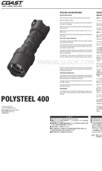 Coast POLYSTEEL 400 Інструкція