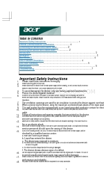 Acer AC 711 Manual del usuario