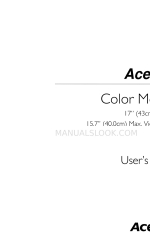 Acer AcerView 78c User Manual