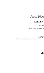 Acer AcerView 78c User Manual