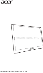 Acer ACPM161QBU User Manual